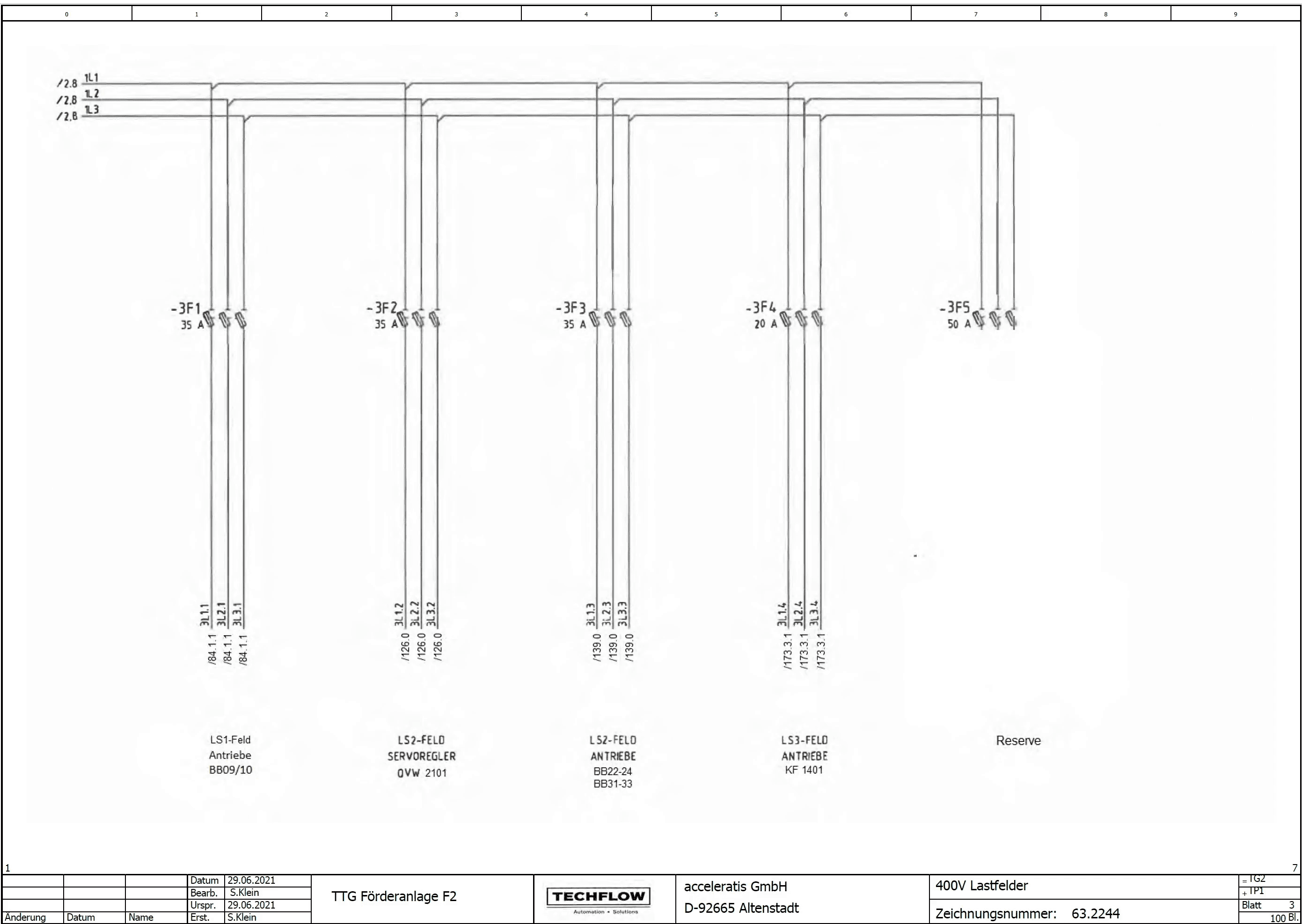 Scanned, hard-to-read PDF circuit diagram before conversion